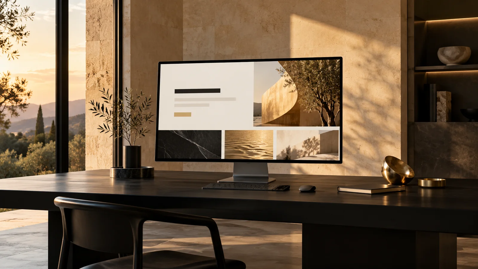 Estudio digital conceptual de JMC con una propuesta web